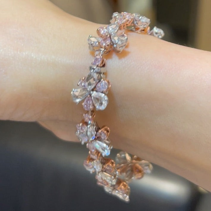Fancy Shaped Diamond Bracelet – NIYA K